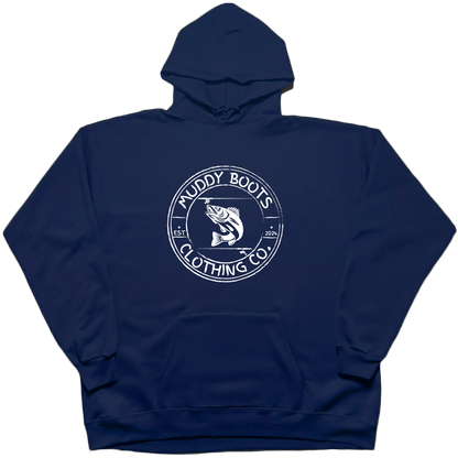 Rod Bending Adult Hoodie - Muddy Boots Clothing - Hoodie