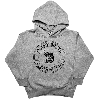 Rod Bending Toddler Hoodie - Muddy Boots Clothing - Hoodie