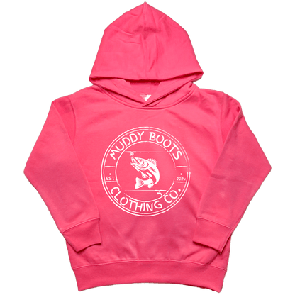 Rod Bending Toddler Hoodie - Muddy Boots Clothing - Hoodie