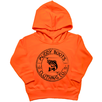 Rod Bending Toddler Hoodie - Muddy Boots Clothing - Hoodie