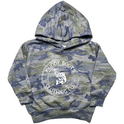 Rod Bending Toddler Hoodie - Muddy Boots Clothing - Hoodie