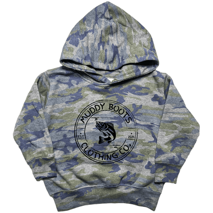 Rod Bending Toddler Hoodie - Muddy Boots Clothing - Hoodie