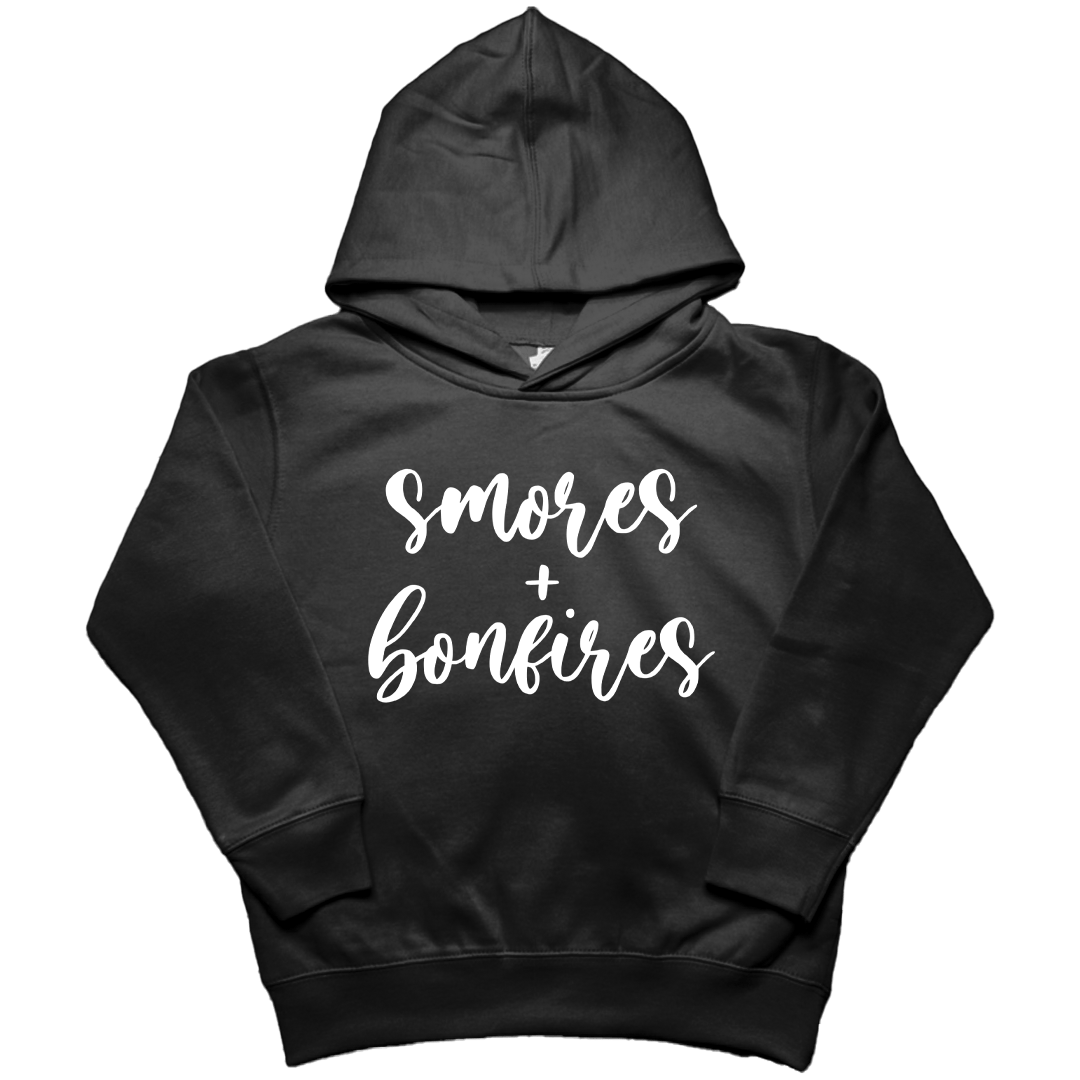 S'mores and Bonfires Toddler Hoodie - Muddy Boots Clothing - Hoodie