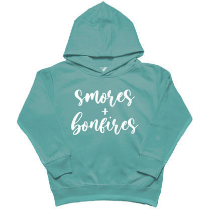 S'mores and Bonfires Toddler Hoodie - Muddy Boots Clothing - Hoodie