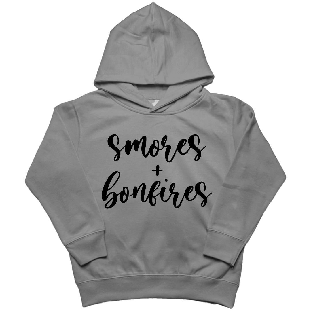 S'mores and Bonfires Toddler Hoodie - Muddy Boots Clothing - Hoodie