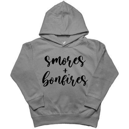 S'mores and Bonfires Toddler Hoodie - Muddy Boots Clothing - Hoodie