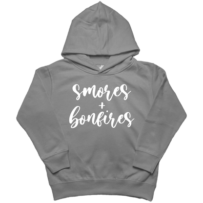 S'mores and Bonfires Toddler Hoodie - Muddy Boots Clothing - Hoodie