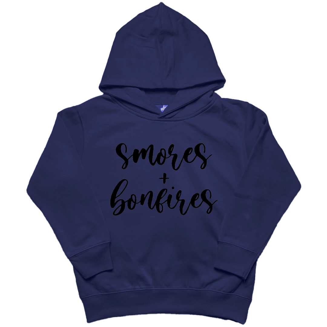 S'mores and Bonfires Toddler Hoodie - Muddy Boots Clothing - Hoodie