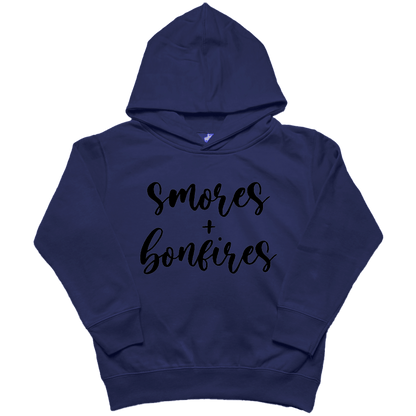 S'mores and Bonfires Toddler Hoodie - Muddy Boots Clothing - Hoodie