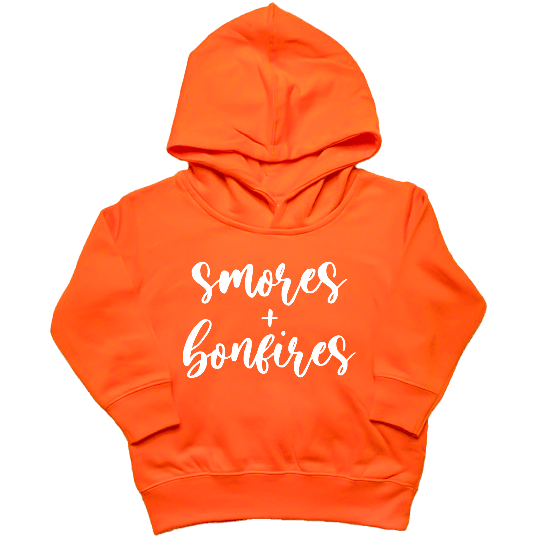 S'mores and Bonfires Toddler Hoodie - Muddy Boots Clothing - Hoodie