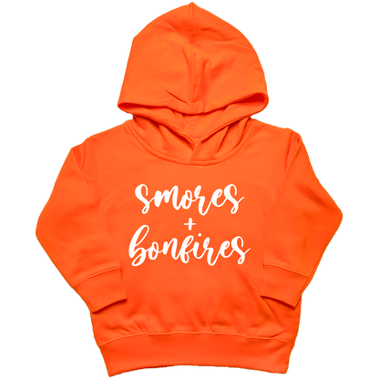 S'mores and Bonfires Toddler Hoodie - Muddy Boots Clothing - Hoodie