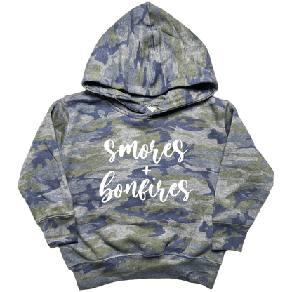 S'mores and Bonfires Toddler Hoodie - Muddy Boots Clothing - Hoodie