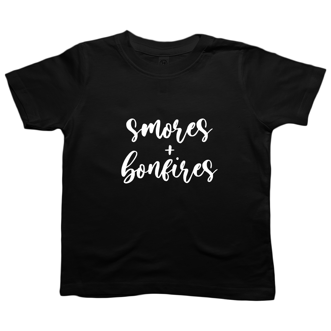 S'mores And Bonfires Toddler Tee - Muddy Boots Clothing - T-Shirt