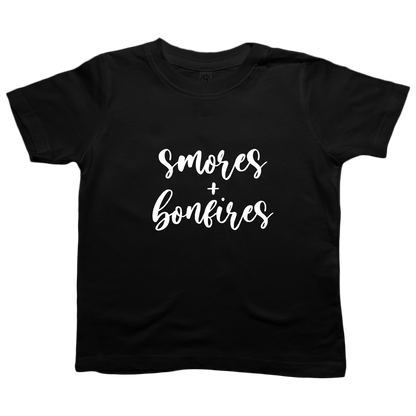 S'mores And Bonfires Toddler Tee - Muddy Boots Clothing - T-Shirt