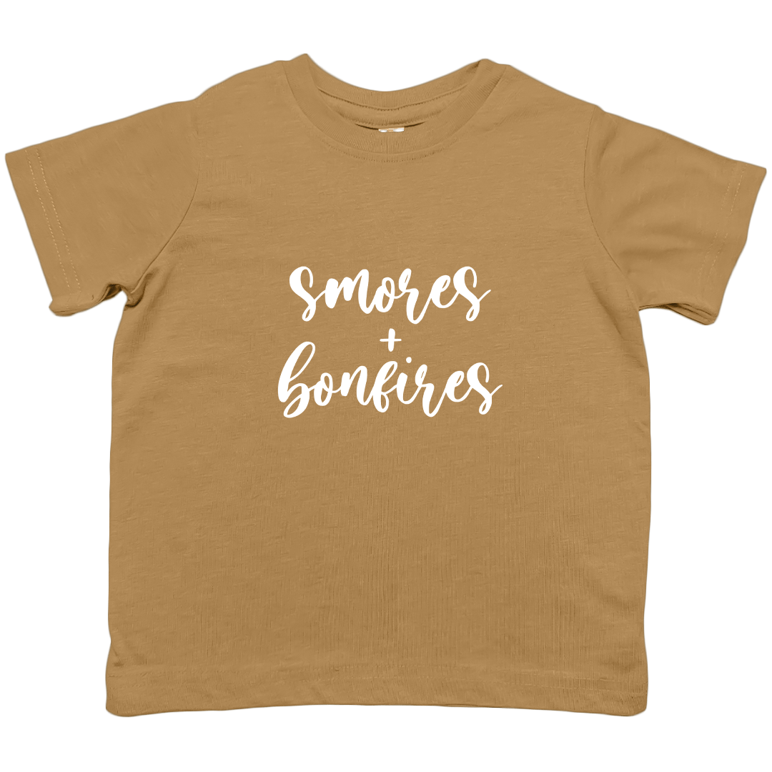 S'mores And Bonfires Toddler Tee - Muddy Boots Clothing - T-Shirt