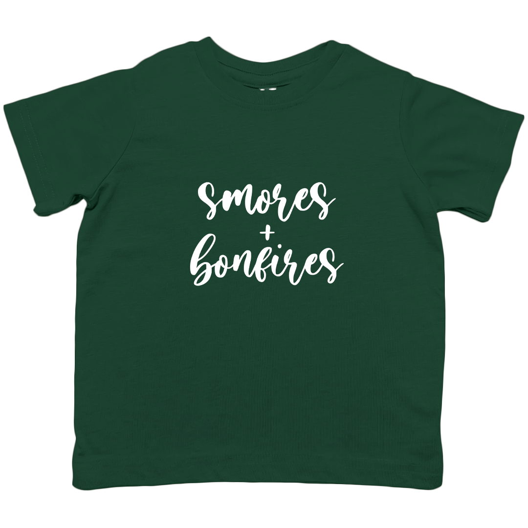 S'mores And Bonfires Toddler Tee - Muddy Boots Clothing - T-Shirt
