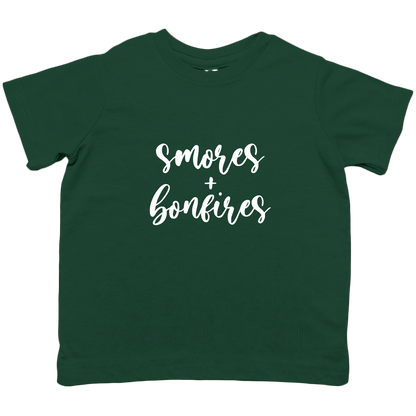 S'mores And Bonfires Toddler Tee - Muddy Boots Clothing - T-Shirt