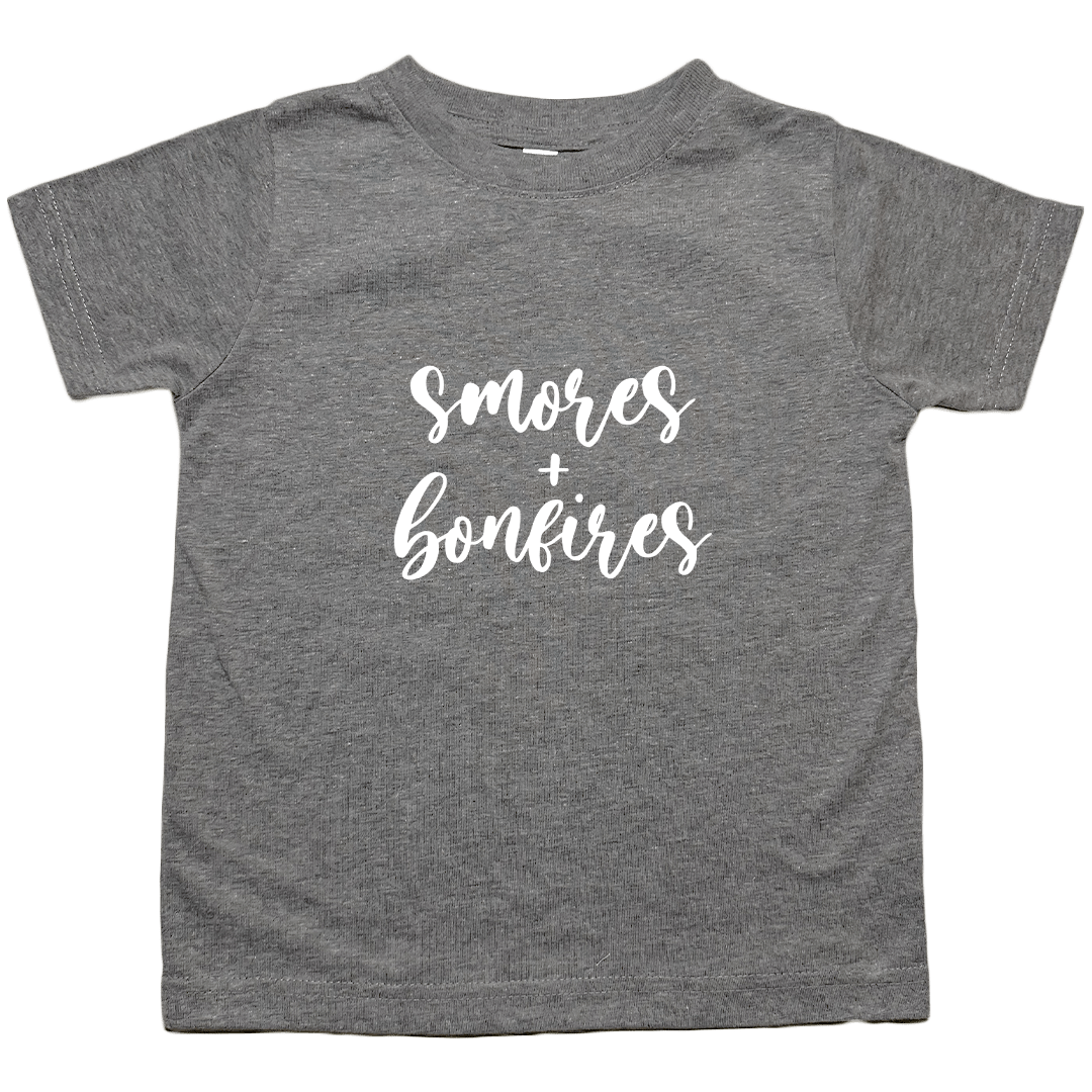 S'mores And Bonfires Toddler Tee - Muddy Boots Clothing - T-Shirt