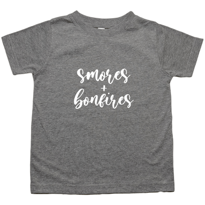 S'mores And Bonfires Toddler Tee - Muddy Boots Clothing - T-Shirt