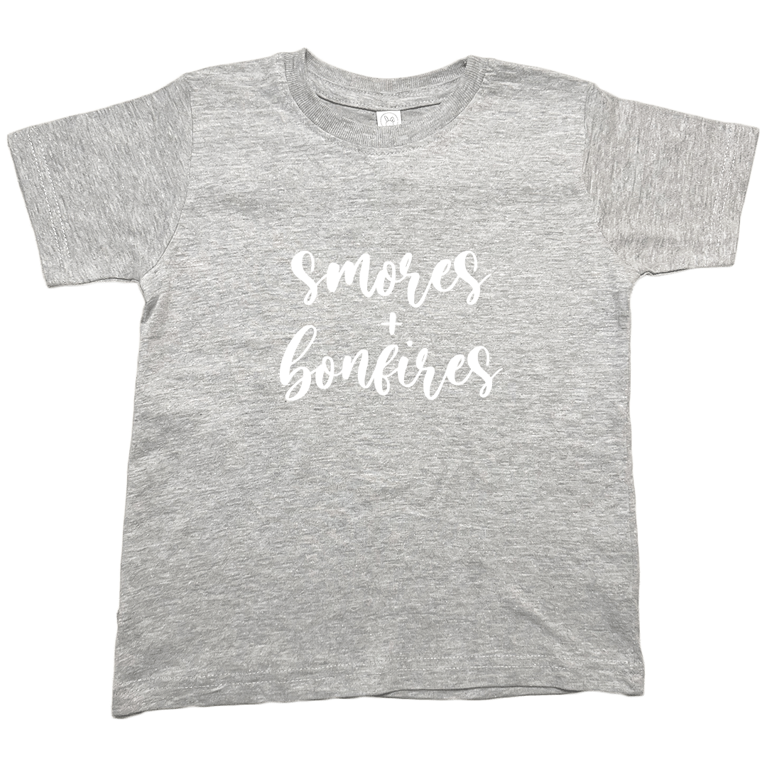 S'mores And Bonfires Toddler Tee - Muddy Boots Clothing - T-Shirt