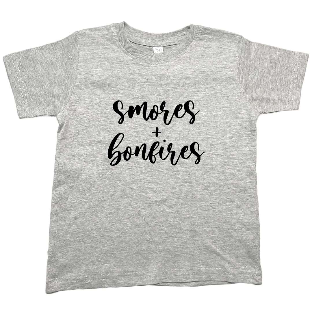 S'mores And Bonfires Toddler Tee - Muddy Boots Clothing - T-Shirt