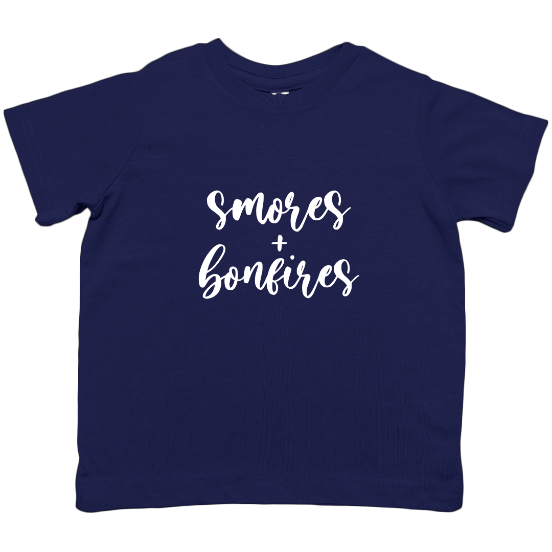 S'mores And Bonfires Toddler Tee - Muddy Boots Clothing - T-Shirt