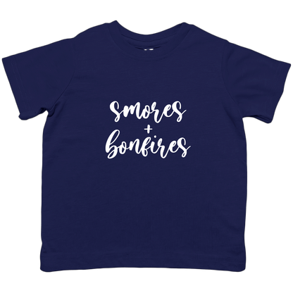 S'mores And Bonfires Toddler Tee - Muddy Boots Clothing - T-Shirt