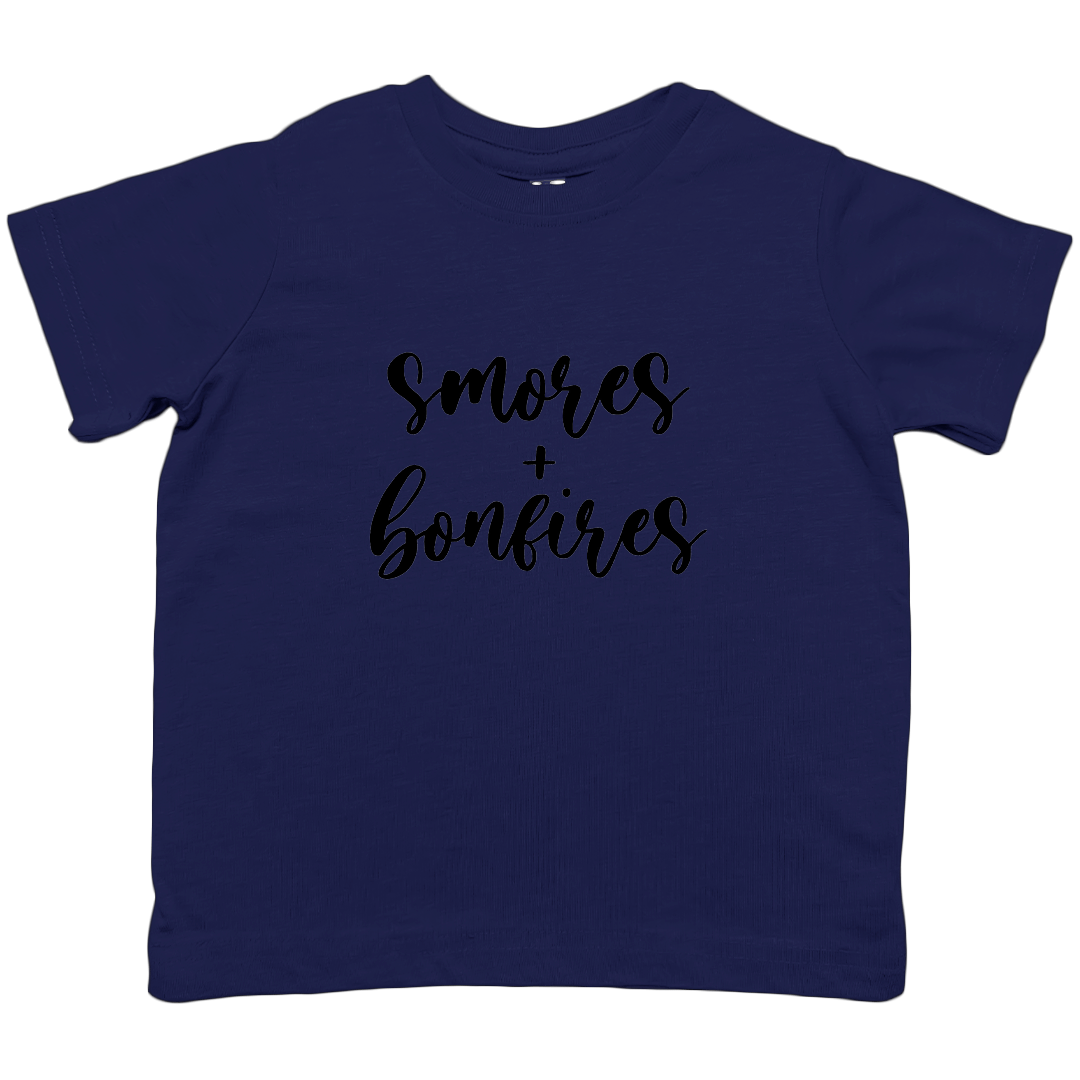 S'mores And Bonfires Toddler Tee - Muddy Boots Clothing - T-Shirt