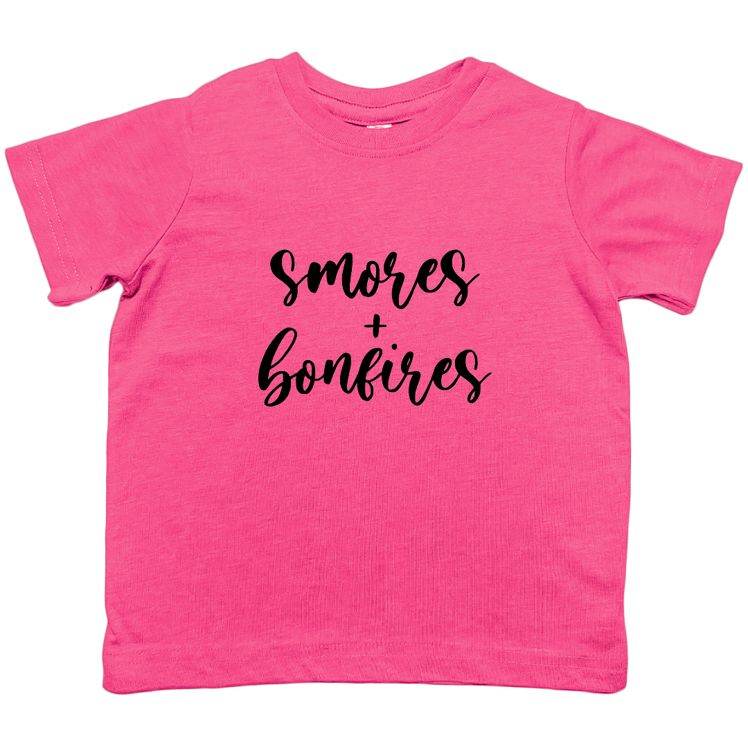 S'mores And Bonfires Toddler Tee - Muddy Boots Clothing - T-Shirt