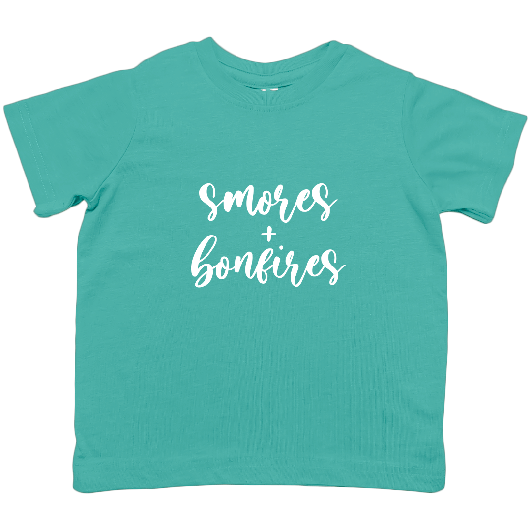 S'mores And Bonfires Toddler Tee - Muddy Boots Clothing - T-Shirt