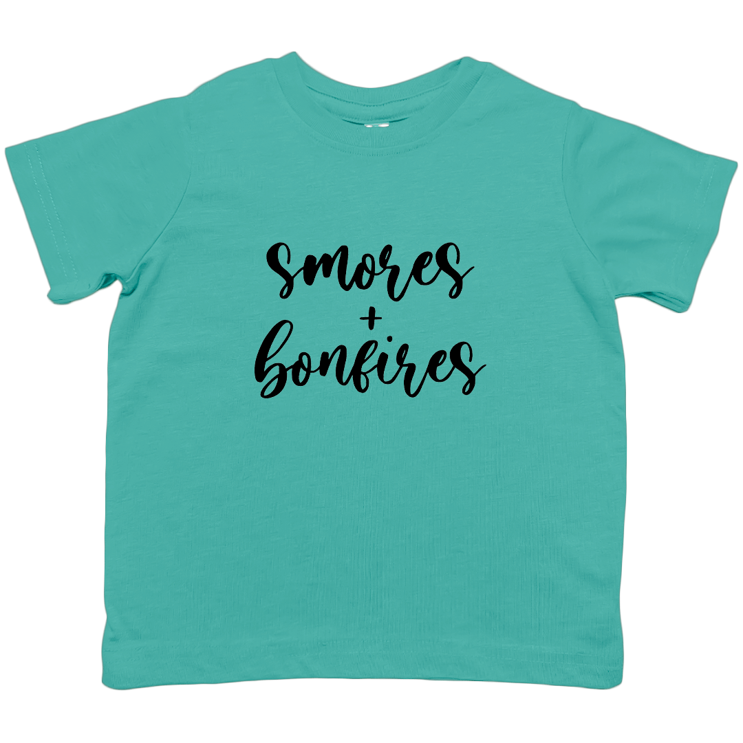 S'mores And Bonfires Toddler Tee - Muddy Boots Clothing - T-Shirt