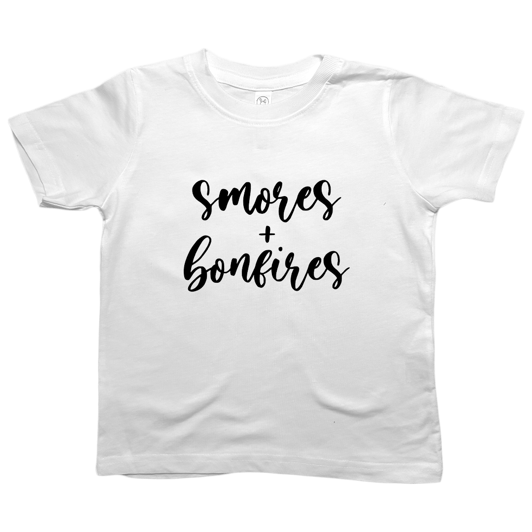 S'mores And Bonfires Toddler Tee - Muddy Boots Clothing - T-Shirt