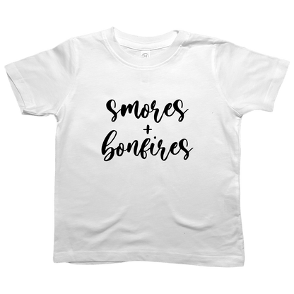 S'mores And Bonfires Toddler Tee - Muddy Boots Clothing - T-Shirt