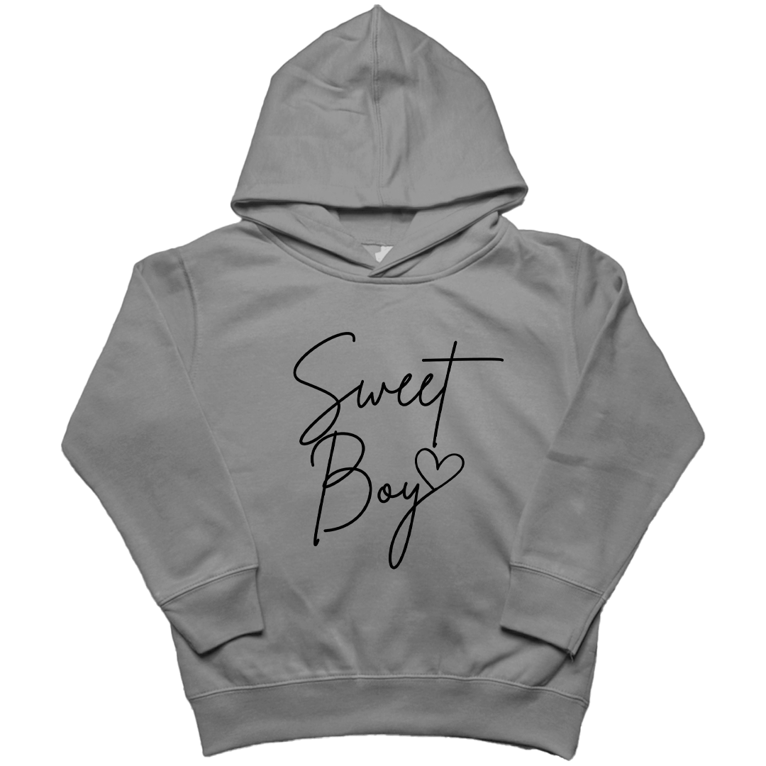 Sweet Boy Toddler Hoodie - Muddy Boots Clothing - Hoodie