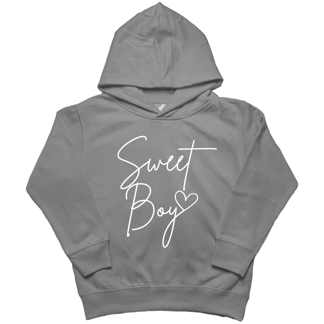 Sweet Boy Toddler Hoodie - Muddy Boots Clothing - Hoodie