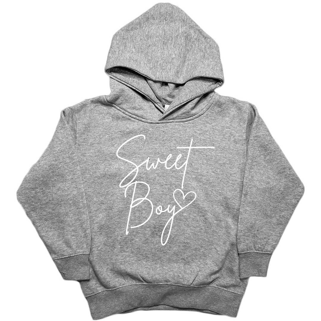 Sweet Boy Toddler Hoodie - Muddy Boots Clothing - Hoodie