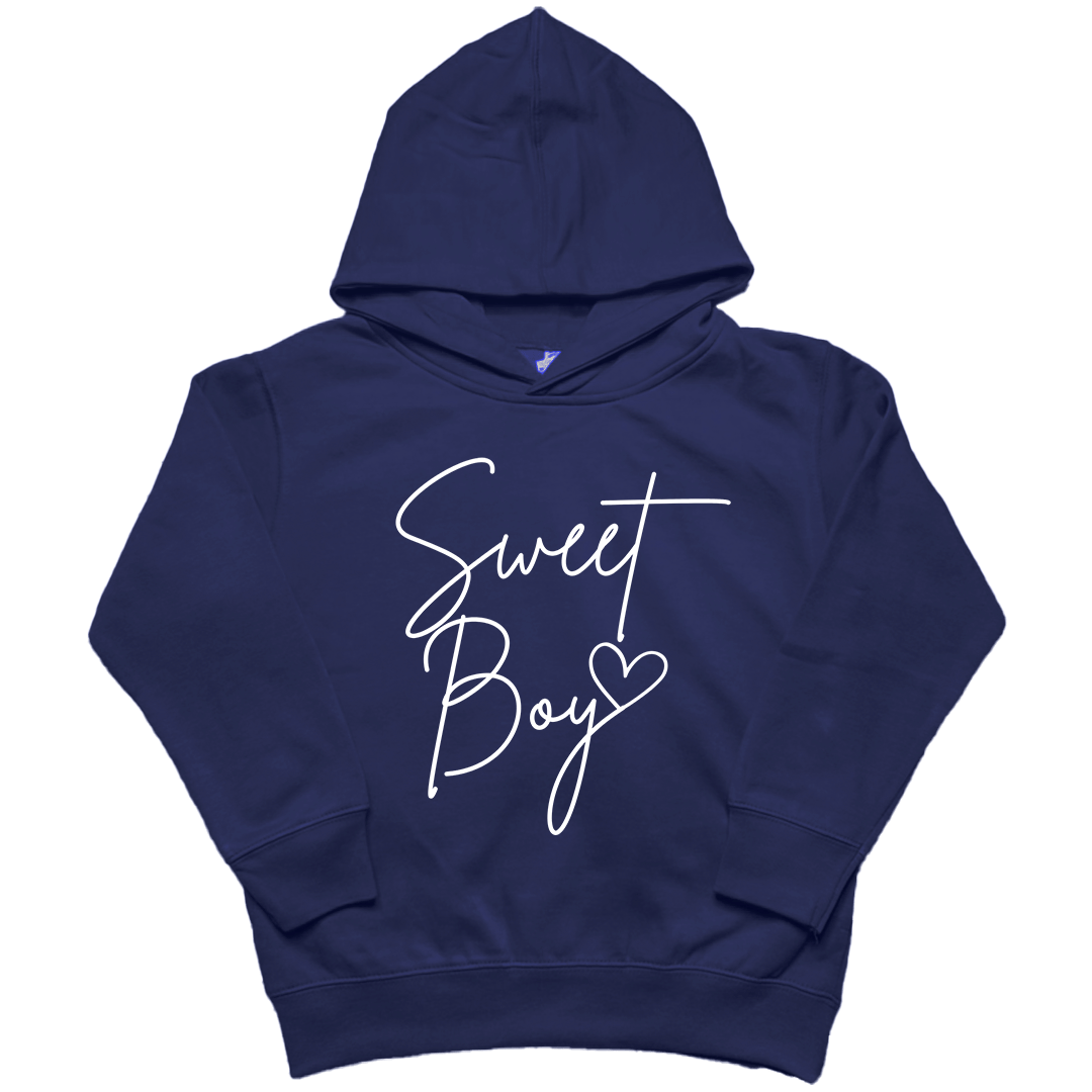 Sweet Boy Toddler Hoodie - Muddy Boots Clothing - Hoodie
