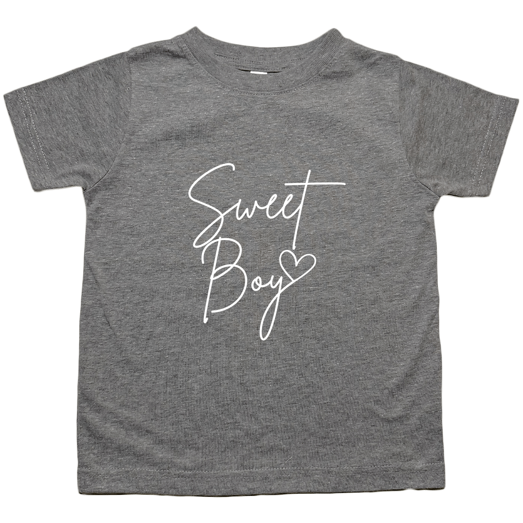 Sweet Boy Toddler Tee - Muddy Boots Clothing - T-Shirt