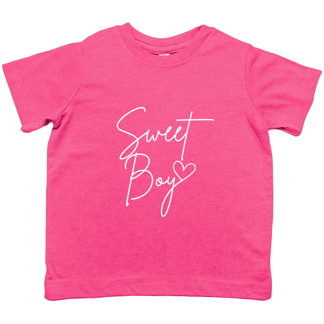 Sweet Boy Toddler Tee - Muddy Boots Clothing - T-Shirt