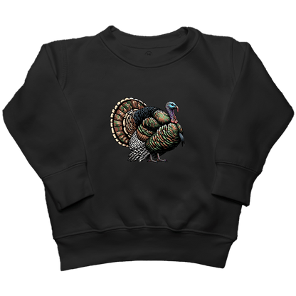 Trophy Tom Toddler Crew Neck Sweatshirt - Muddy Boots Clothing - Crew Neck Sweatshirt