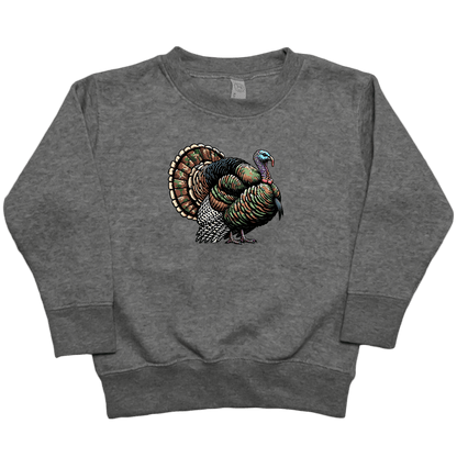 Trophy Tom Toddler Crew Neck Sweatshirt - Muddy Boots Clothing - Crew Neck Sweatshirt