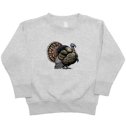 Trophy Tom Toddler Crew Neck Sweatshirt - Muddy Boots Clothing - Crew Neck Sweatshirt