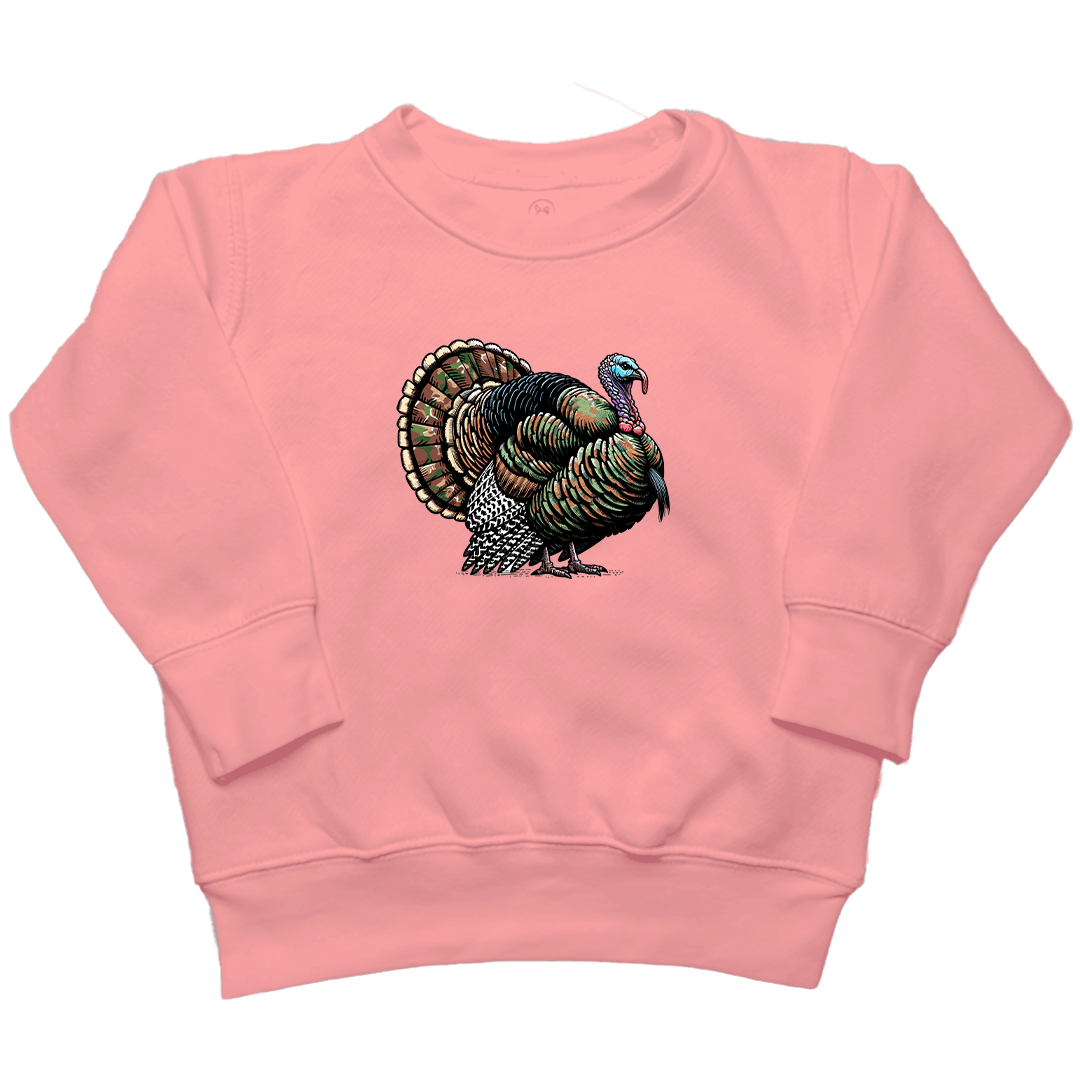 Trophy Tom Toddler Crew Neck Sweatshirt - Muddy Boots Clothing - Crew Neck Sweatshirt