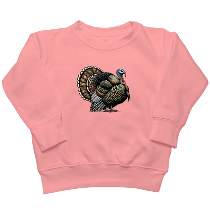 Trophy Tom Toddler Crew Neck Sweatshirt - Muddy Boots Clothing - Crew Neck Sweatshirt