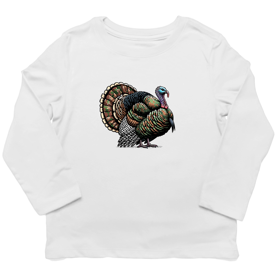 Trophy Tom Toddler Long Sleeve Tee - Muddy Boots Clothing - Long Sleeve Tee