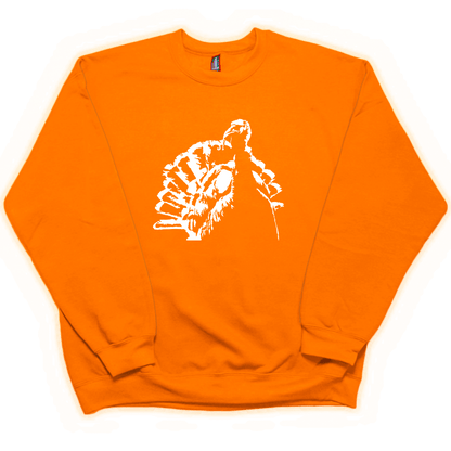 Turkey Contour Adult Crew Neck Sweatshirt - Muddy Boots Clothing - Crew Neck Sweatshirt