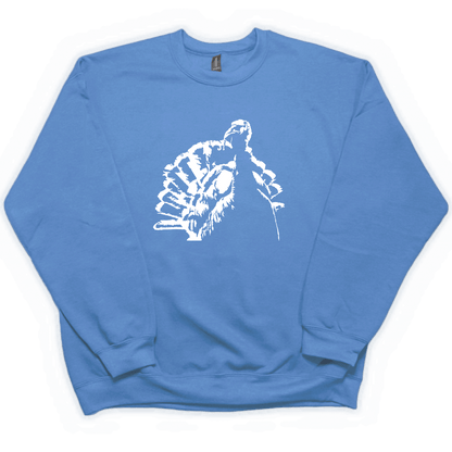 Turkey Contour Adult Crew Neck Sweatshirt - Muddy Boots Clothing - Crew Neck Sweatshirt