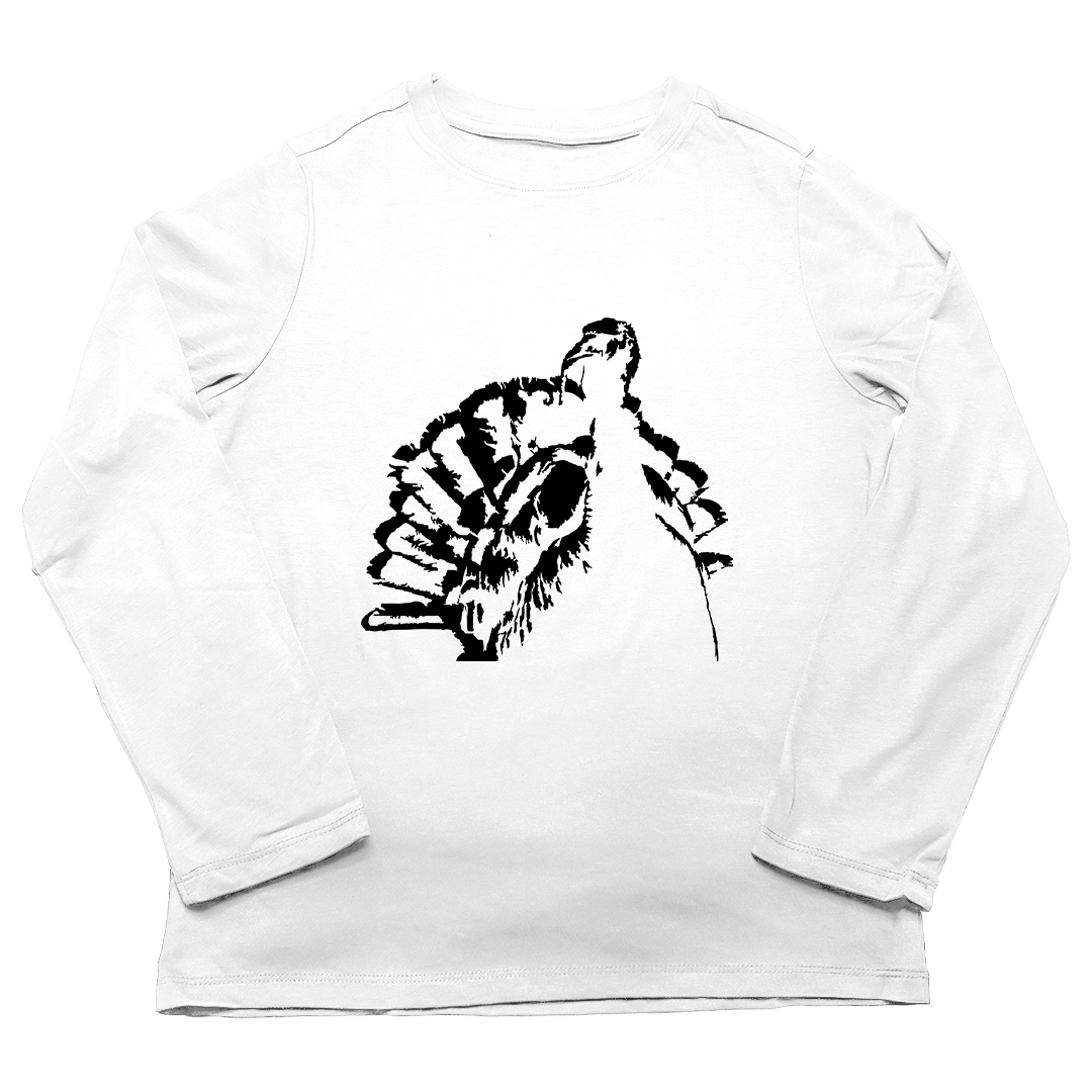 Turkey Contour Adult Long Sleeve Tee - Muddy Boots Clothing - Long Sleeve Tee