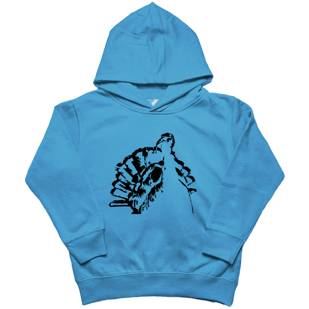 Turkey Contour Kids Hoodie - Muddy Boots Clothing - Hoodie