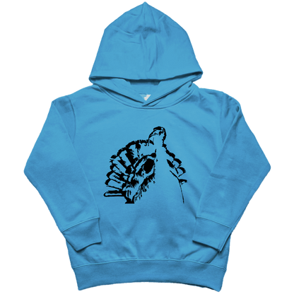 Turkey Contour Kids Hoodie - Muddy Boots Clothing - Hoodie